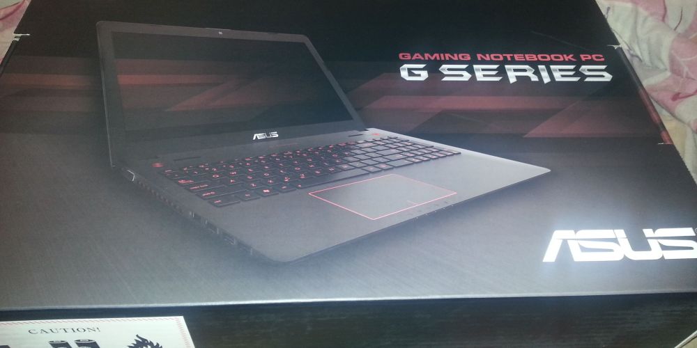 ASUS ROG in the box